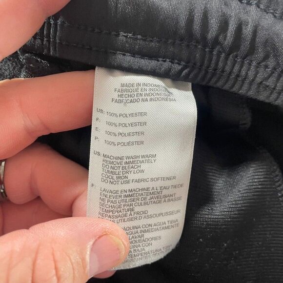 Adidas Pants Adult Medium Black Athleisure Pull On Sweatpants Joggers Casual - Picture 10 of 11